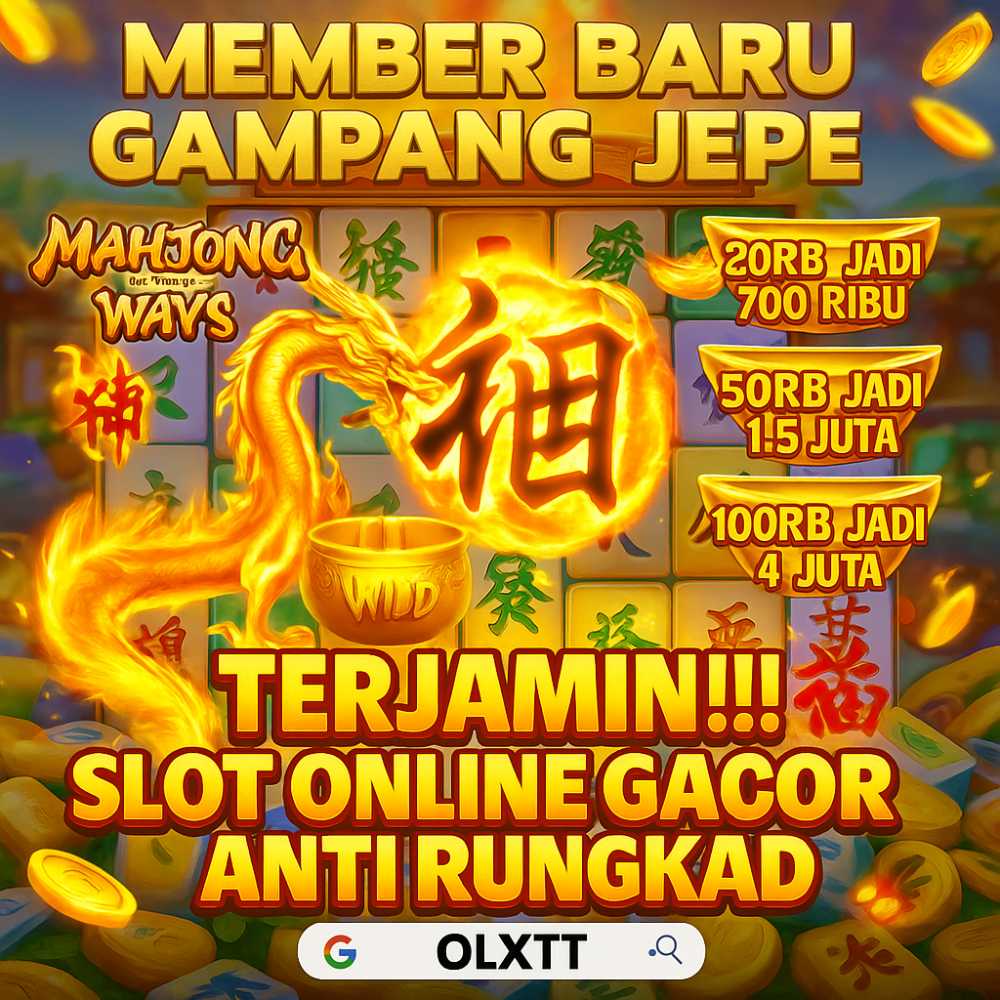 OLXTT : Gabung Hari Ini Juga Dan Dapatkan Promo Special Jaminan Wd Modal 20RB